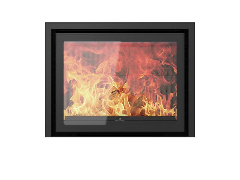 FOGO MONTANHA INSERT A BOIS E909-NOIR