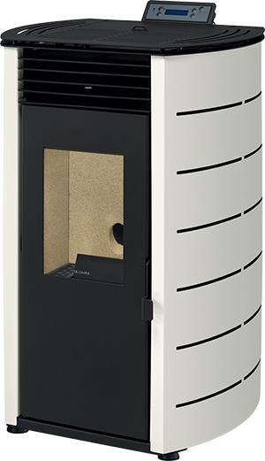 Poêle à pellets Europa blanc 6kw - Basic Line   