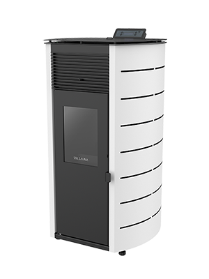 Poêle à pellets Europa blanc 6kw - Basic Line   
