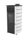 Poêle à pellets Europa blanc 6kw - Basic Line   