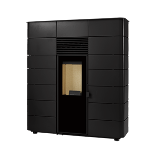 Poêle à pellets Himalaia noir 8kw - Basic Line 