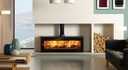 Stovax - Studio 3 Freestanding, Bois