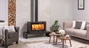 Stovax - Studio Air 1 Freestanding, Bois ECO A