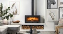 Stovax - Studio Air 1 Freestanding, Bois ECO A