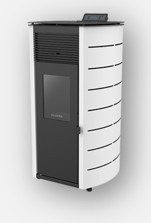 Poêle à pellets Sabine blanc 10kw - Basic Line  