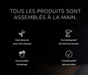 Rizzoli Cuisinière à bois avec four Serie S 90 noire