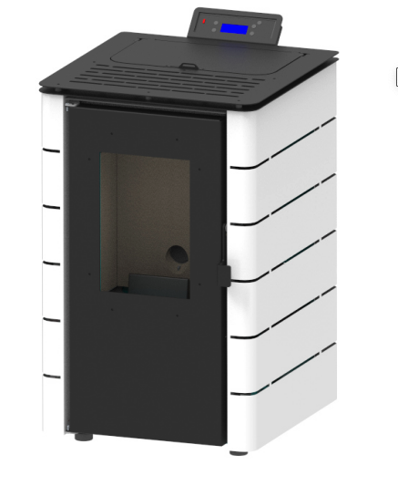 Poêle à pellets Europa blanc 6kw - Basic Line   