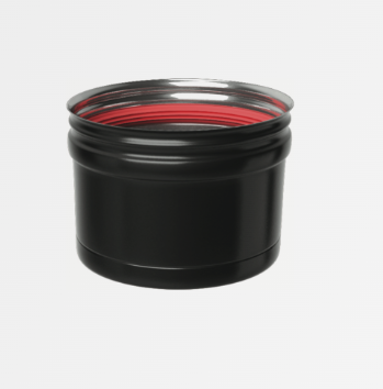 Bouchon fermé diam 80 noir