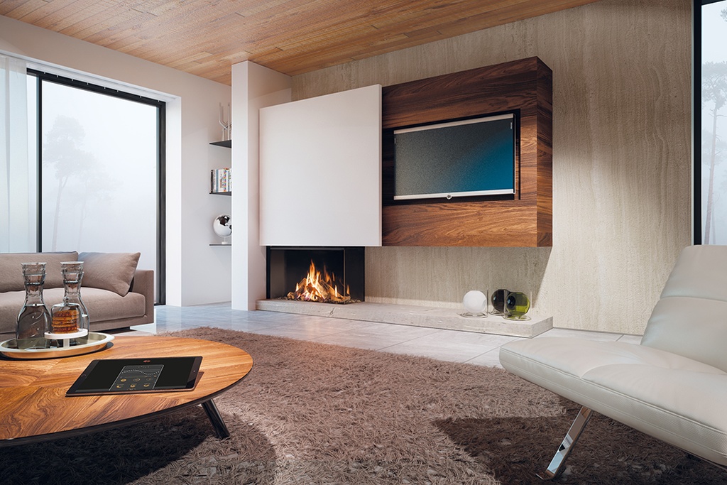 DRU - Maestro 105/2 Eco wave rechter hoek propaangas Céraglass