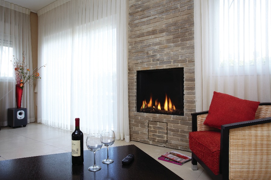 Foyer à gaz Clear 75x65 NG