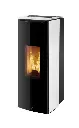 JOLLY MEC - ODETTE - Enkelwandig bovenkanaal - wit gehard glas - 10 kw