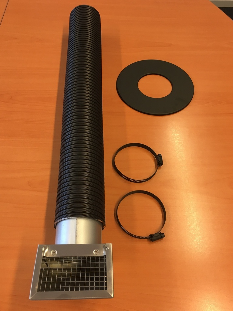 Kit Raccordement d'air extérieur Ø80