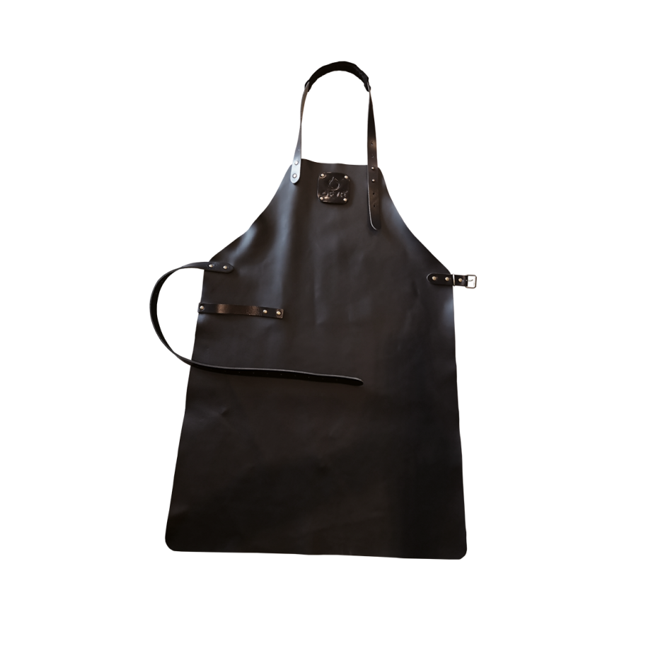 OFYR - Tablier Cuir Noir