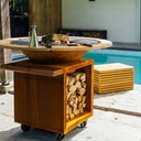 OFYR- Plancha Klassieke Opbergruimte Corten 100 PRO