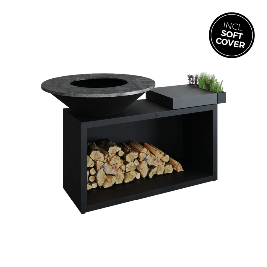 OFYR- Plancha Island Black 85 Céramique Gris Anthracite