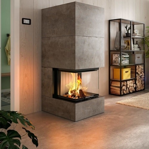 Spartherm Arte U-50h-4S, D=250, chamotte noir