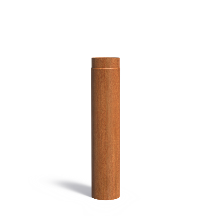 Buse en acier corten de 2mm de 1M en 150mm