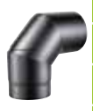 EUROTIP COUDE 90 avec trappe de visite en 200mm