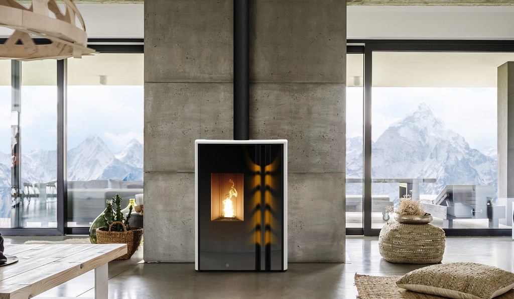  Jolly Mec -  MELTEMI SORTIE FUMÉES SUPÉRIEURE CONCENTRIQUE - Habillage Pierre Ollaire