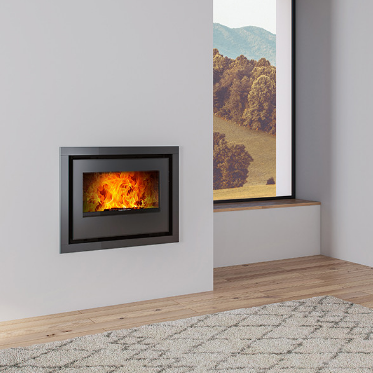 FOGO MONTANHA Cadre pour insert à bois 4C 50mm E701 Verre