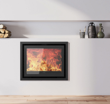 FOGO MONTANHA INSERT A BOIS-E809 Verre