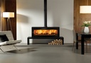 Stovax - Studio 3 Freestanding, Bois