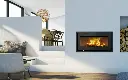  Lotus H470 W, acier, gris, charnière gauche