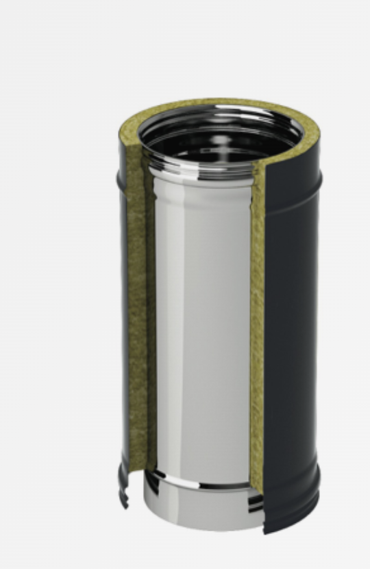 Element droit L495 en 200 DP - noir