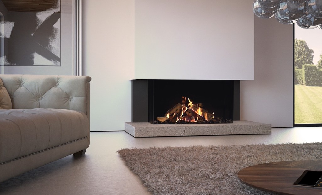 DRU - Maestro 105/3-01 RCH, rib cast, vitre-CV, gaz naturel G20