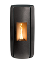  Jolly Mec - MATISSE  10kw -SORTIE FUMÉES SUPÉRIEURE CONCENTRIQUE - Verre Brown Imperial