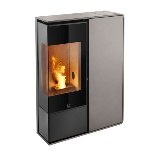 JM IDEA 2 ANGOLO 9KW Profil Gris Tourterelle - Panneau frontal Acier Gris tourterelle