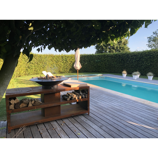[BFC7] BRUT PLANCHA TABLE + Grill