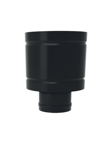 [3061815-NSAT] Windwerende eindstuk Zwart 150-200 DW