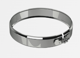 [4017015] Collier d'union Ø 150 SW inox