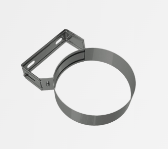 [3054013] Collier mural réglable 50-80mm diam 80 - 130 inox VOIR 3054013