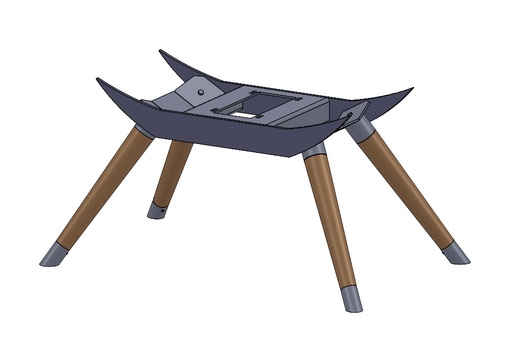 [86092] DIK GEURTS OVAL LEGS