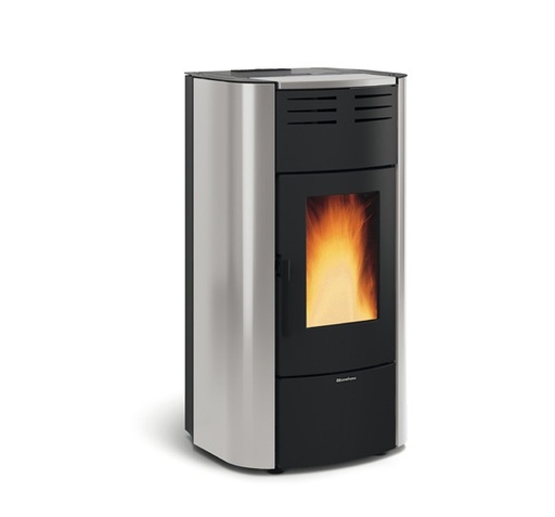 [1285151] Extraflame Raffaella Idro H18 Zilver
