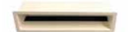 [GRI/CAPPA/4] Grille couleur blanche 40x10cm