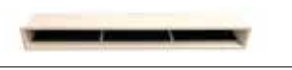 [GRI/CAPPA/5] Grille couleur blanche 70x8cm