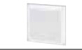 [GRI/PLA/230X230] Grille de prise d'air extérieur en plastique 23x23cm