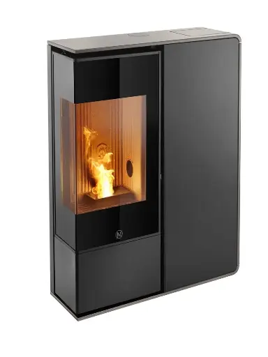 [IDEA/A/AC/B4] I-DEA ANGOLO IDRO 17KW - CREME WIT PROFIEL - ZWART STALEN VOORZIJDE