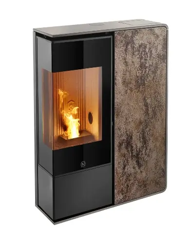 [IDEA/A/AC/B2] I-DEA ANGOLO IDRO 17KW - CREME WIT PROFIEL - ROEST GRES GEZICHT
