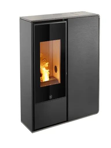 [IDEA/F/AC/T4] I-DEA FRONTALE IDRO 17KW - SCHILDPAD GRIJS PROFIEL - ZWART STALEN GEZICHT