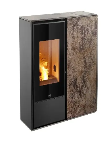 [IDEA/F/AC/T2] I-DEA FRONTALE IDRO 17KW - SCHILDPAD GRIJS PROFIEL - ROEST ZANDSTEEN GEZICHT