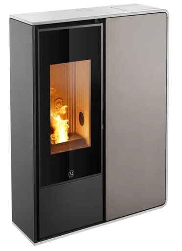 [IDEA2FS/1/9KW/UP/B1] JM - IDEA 2 Frontale Profil wit , front staal ivoorkleurige zandsteen , bovena