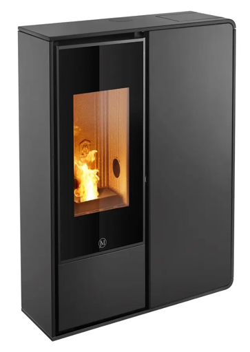 [IDEA2FS/9KW/UP/N4] JOLLY MEC - IDEA2 FRONTALE - Profil noir - panneau frontal acier noir - 9 kw