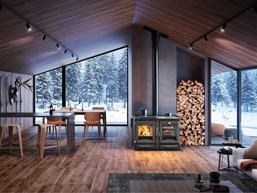 [7016050] LA NORDICA ALASKA verglaasd zwart