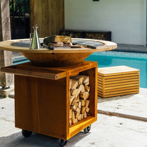 [OCS-100-PRO] OFYR- Plancha Classic Storage Corten 100 PRO