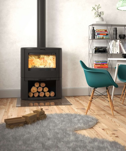 [01.97164.000] POELE A BOIS DOVRE BOW WB  9KW ANTHRACITE