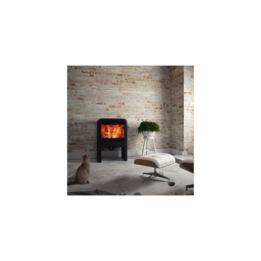 [01.90475.000] POELE A BOIS DOVRE ROCK 350 TB NOIR 7KW